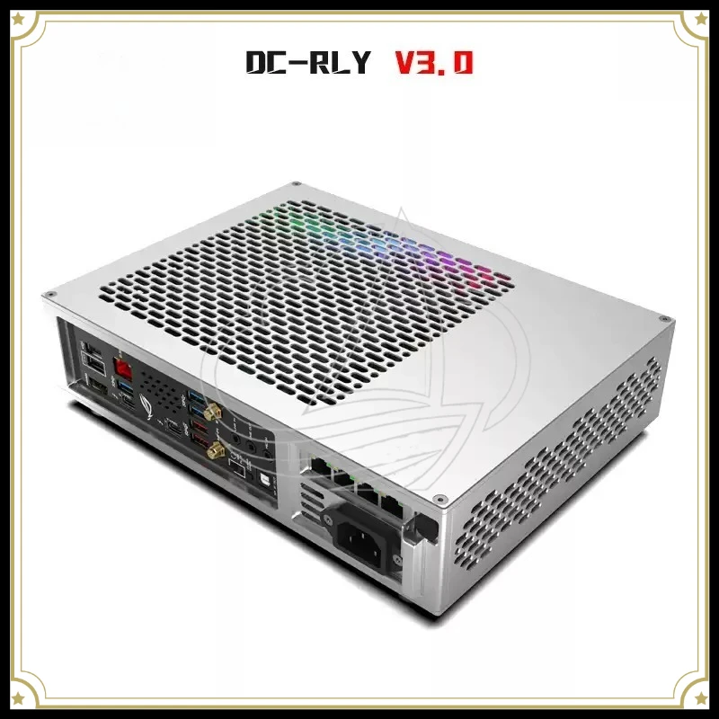 3.16L Mini ITX Chassis, V3 Soft Routing, Dual Internal & External Power Supply Supported