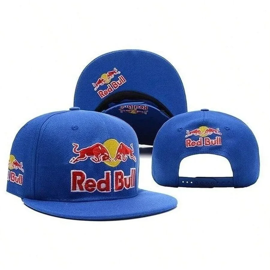 RED BULL Baseball Cap Snapback Hat Hats & Caps Men Moto  Letters Racing Motocross Riding Hip Hop Sun Hats