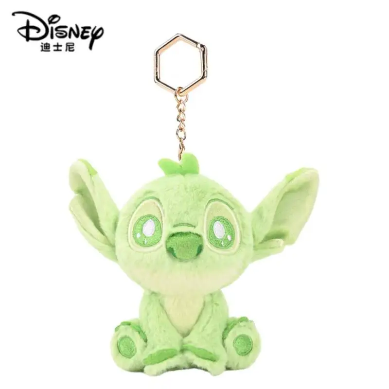 10 cm Disney Color Bubble Series Lilo & Stitch zachte pluche vulling pop sleutelhanger rugzak hangende ornamenten jongen meisje Festival cadeau