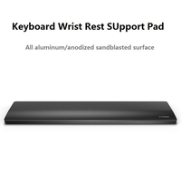 Highly Recommended.JIUSHARK 87 Keys Aluminium Ergonomic Mechanical Keyboard Wrist Rest