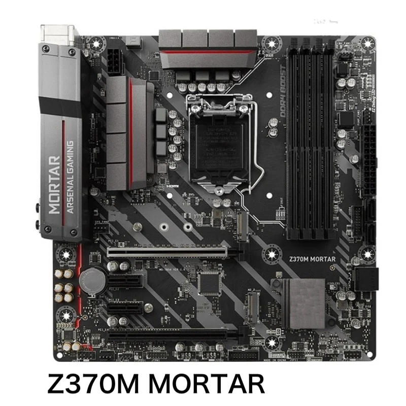 For MSI Z370M MORTAR Desktop Motherboard LGA 1151 DDR4 Mainboard 100% Tested OK Fully Work Free Shipping