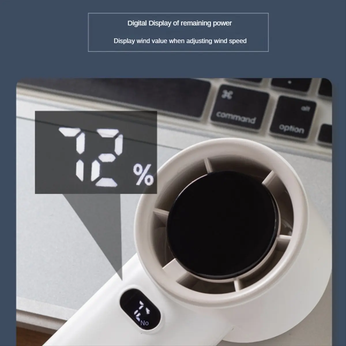 

HGHO Violent Blower Multifunctional Turbo Fan Jet Fan Strong Fans Handheld Turbo Blower High Wind Speed with Refrigeration B
