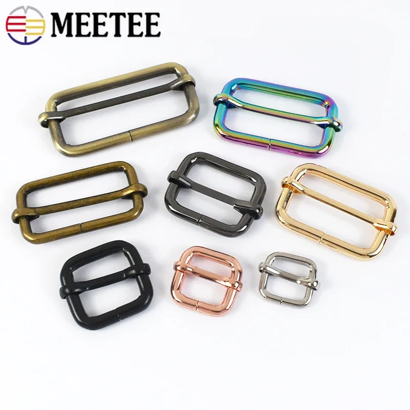 30Pcs 13-50mm Metal Belt Buckle Bag Adjustment Pin Buckles Handbag Strap Decor Clasps DIY Clothing Bags Hardware Accessories