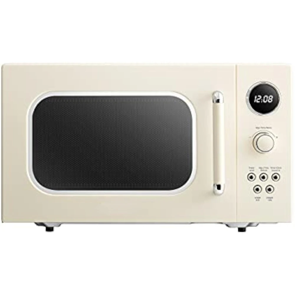 CM-M092AAT Retro Microwave with 9 Preset Programs, Fast Multi-stage Cooking