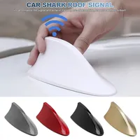 Car Radio Shark Fin Car Shark Antenna Radio FM Signal Design For Universal Cars Aerials Auto Exterior Styling Replacement Parts