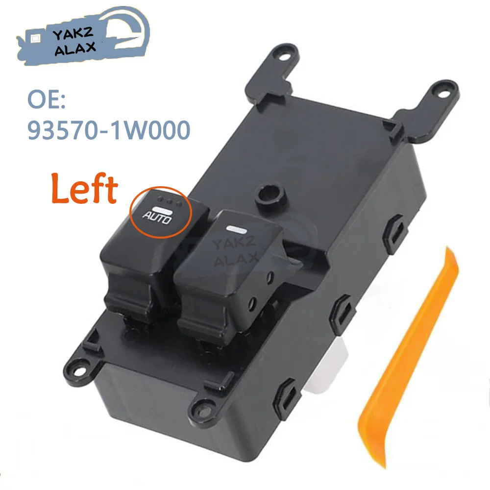 

93570-1W000 для Kia Rio III (UB) 2012: Переключатель управления стеклоподъемником, кнопка-контроллер регулятора стекла, автомобильные аксессуары 935701W000