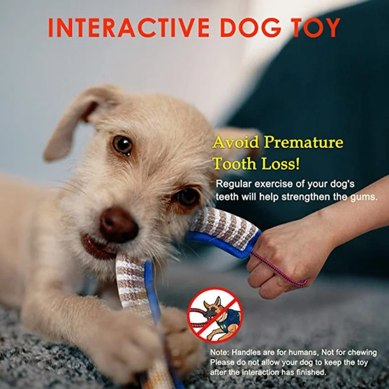 Coarse jute chew sticks for dogs with a rough natural fiber texture, Coozy Paw USA3