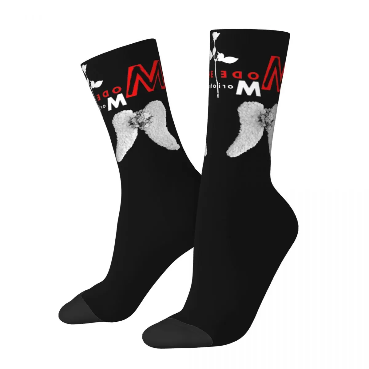 Female Male Depeche Memento Mori Mode Socks Warm Casual Rock Music Concert Socks Harajuku Accessories Middle TubeSocks Gift Idea