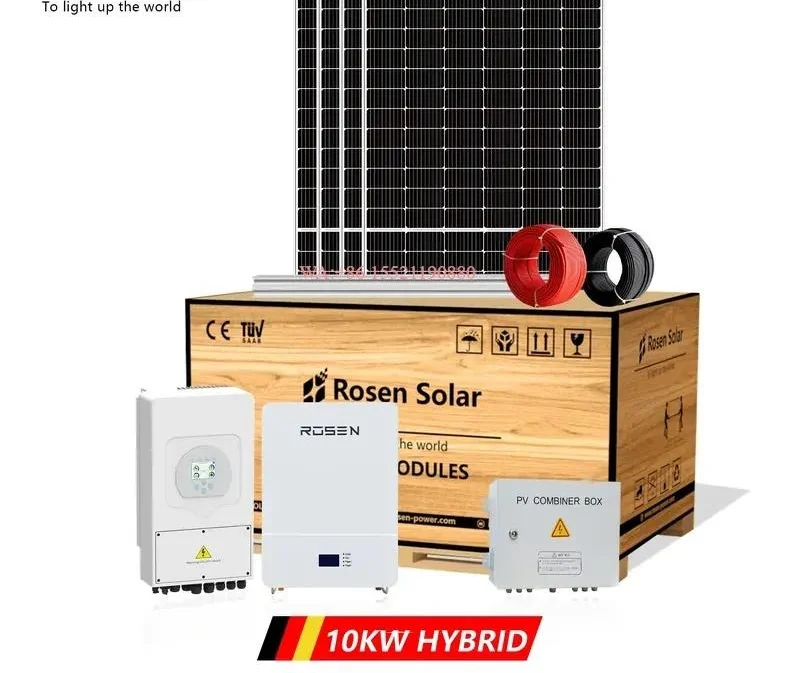 wmwmnu Complete Kit Home 10KW 15KW Off Grid Hybrid Power Inverter Battery Storage Panel Solar Energy System