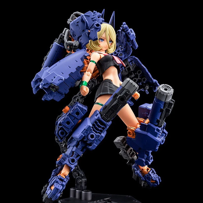 Original Kotobukiya MEGAMI DEVICE BUSTER DOLL KP781 Tanks Midnight Tusk Action Figure Collectible Model Statuette Ornament Gift