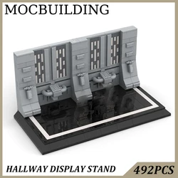 Hallway Display Stand Model MOC Building Block Bricks DIY Construction Toys Birthday Gift