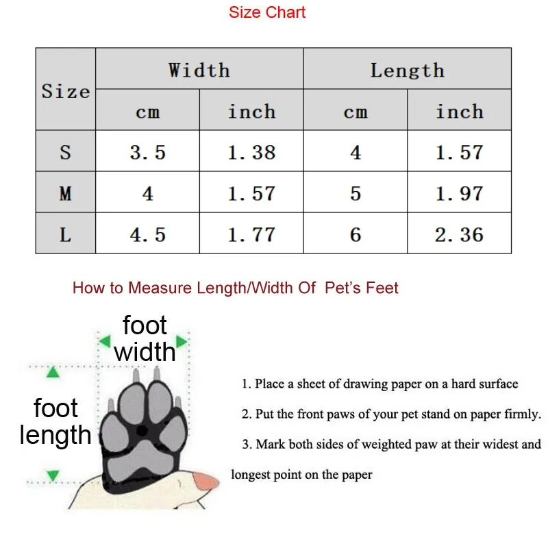 4Pcs/set Dog Shoes Pet Rain Shoes Waterproof Silicone Cat Shoes Outdoor Anti-Slip Puppy Shoes Chihuahua Accessories Pet Footwear