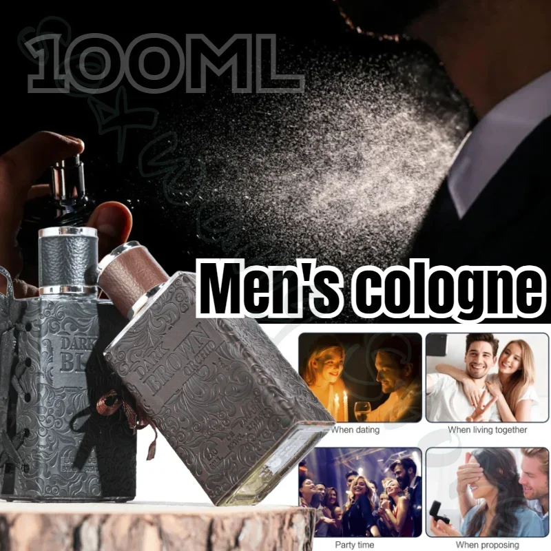 

100ml Original Middle East Dubai Body Fragrance Lasting Men's Cologne Fresh for Men and Women for Dating Mood Deodorants