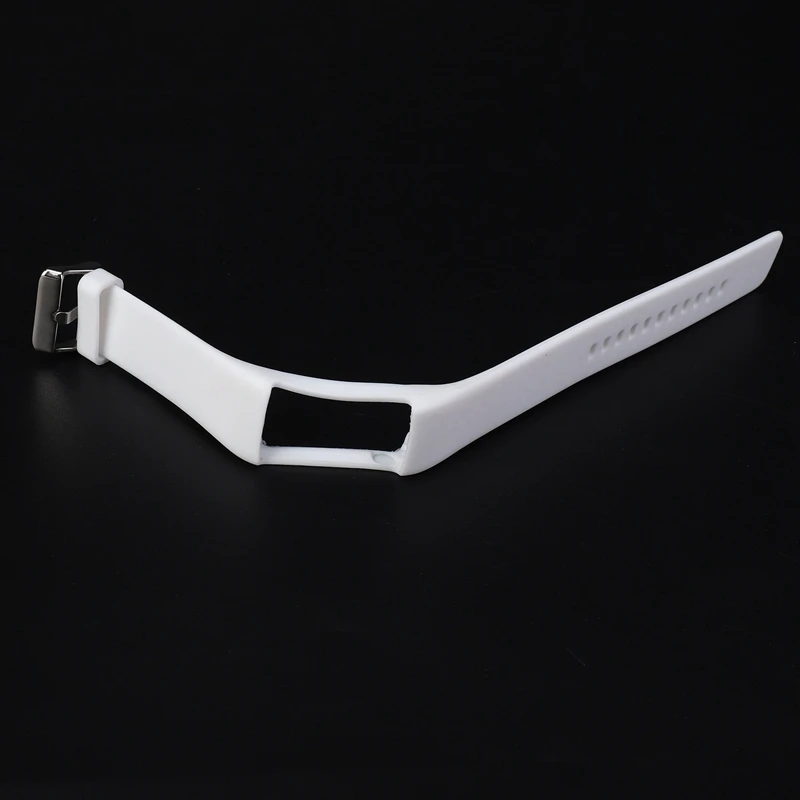 สายนาฬิกาข้อมือซิลิโคน2X สำหรับ A360ขั้วโลกสายรัดข้อมือ A370สายรัดข้อมือซิลิโคนสายรัดข้อมืออัจฉริยะสายนาฬิกาข้อมือสีขาว