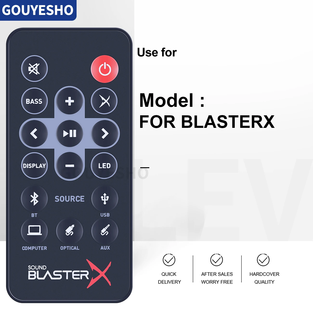 New Remote Control For Creative Labs Sound BlasterX SBX Katana Speaker System