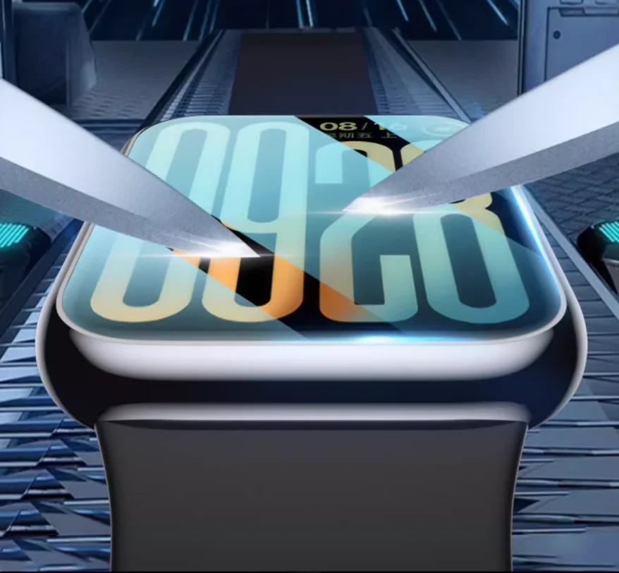 3D Soft Edgeป้องกันฟิล์มสายรัดข้อมือสําหรับXiaomi Mi Band 9 Pro/Active Smartbandป้องกันหน้าจอสมาร์ทMibandอุปกรณ์เสริม
