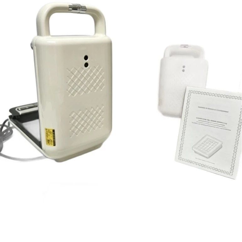 Household Mini Waffle & Sandwich Maker Double‑Sided Heat EU Plug Compact Breakfast Appliance