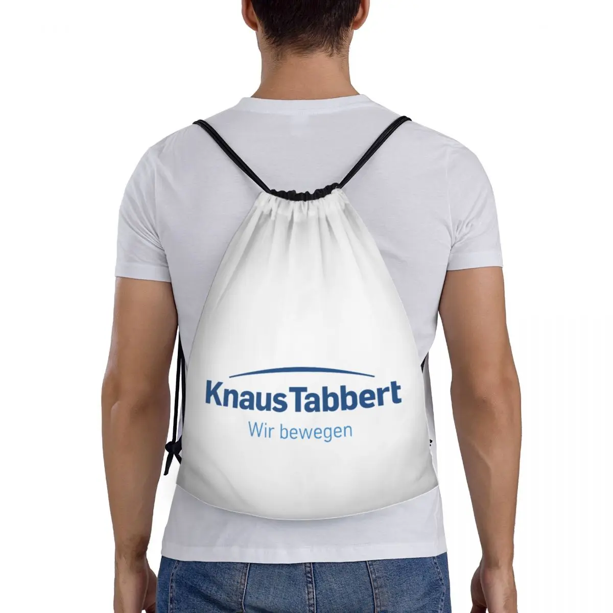 

Knaus Caravan Backpacks Casual Portable Drawstring Bags Sports Bag Book Bags For Man Woman School