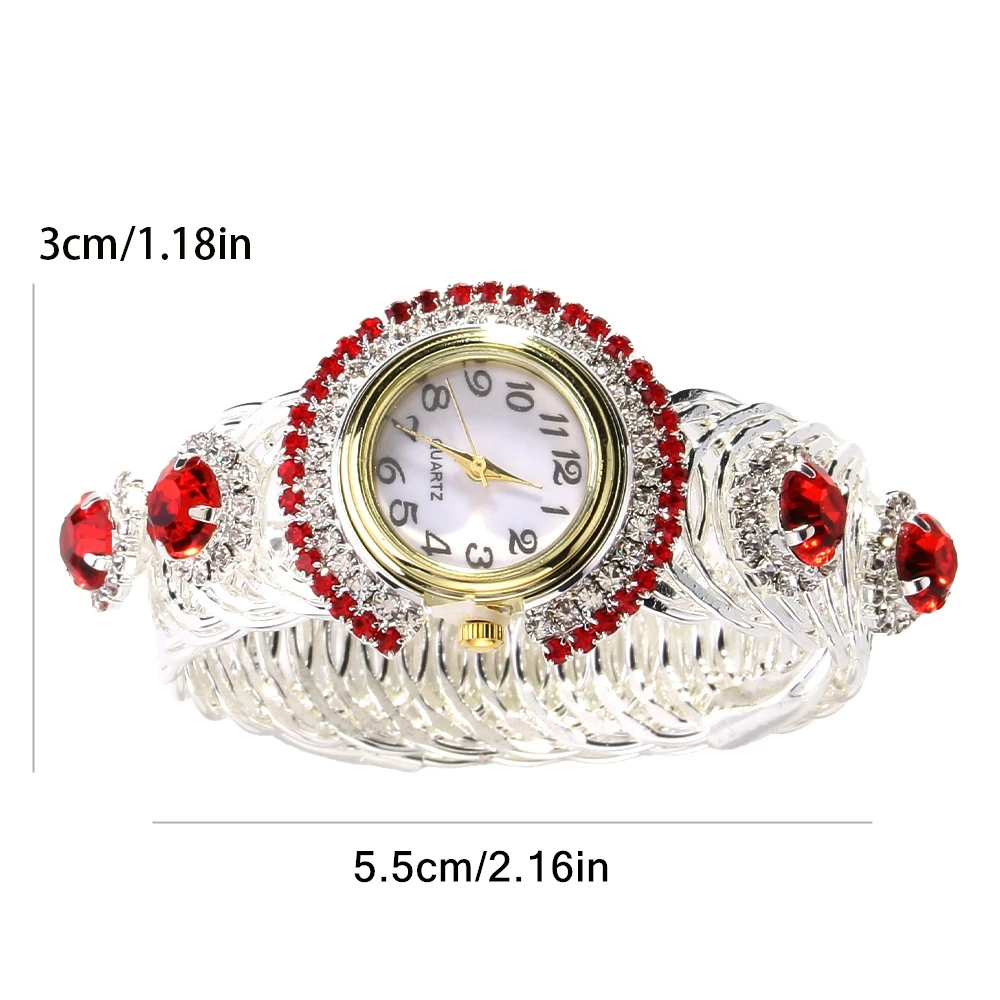 Роскошные женские часы-браслет со стразами, модный браслет из сплава, женские кварцевые наручные часы для женщин, винтажные элегантные женские часы в подарок