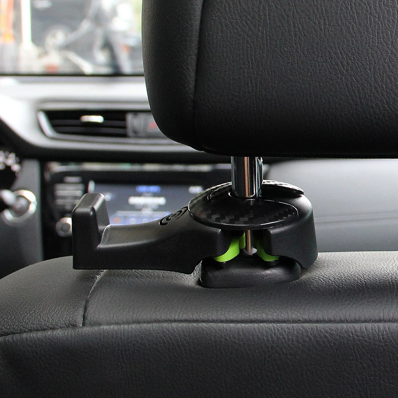 

Universal Car Headrest Hook - Hidden Back Seat Organizer Hanger for Vehicle Storage