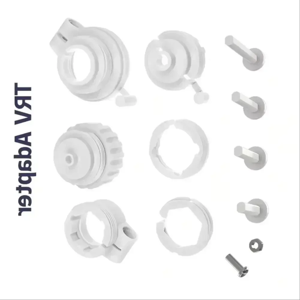 

Адаптер клапана TRV, совместимый с термостатическими клапанами радиатора M30x1,5 и M28x1,5 для моделей RA RAV/RAVL, пластик