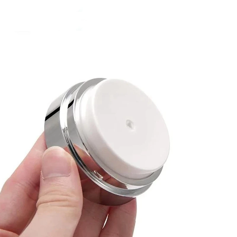 Versatile Travel Lotion Containers, Refillable Pump Jars Made Of Acrylic For Thick Moisturizer. image 4