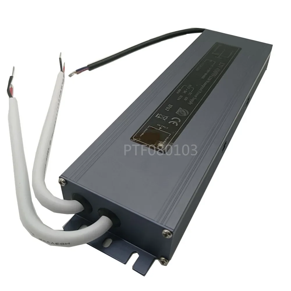 Waterproof lighting transformer AC12V power supply IP67 IP68 400W outdoor waterproof drive power adapter