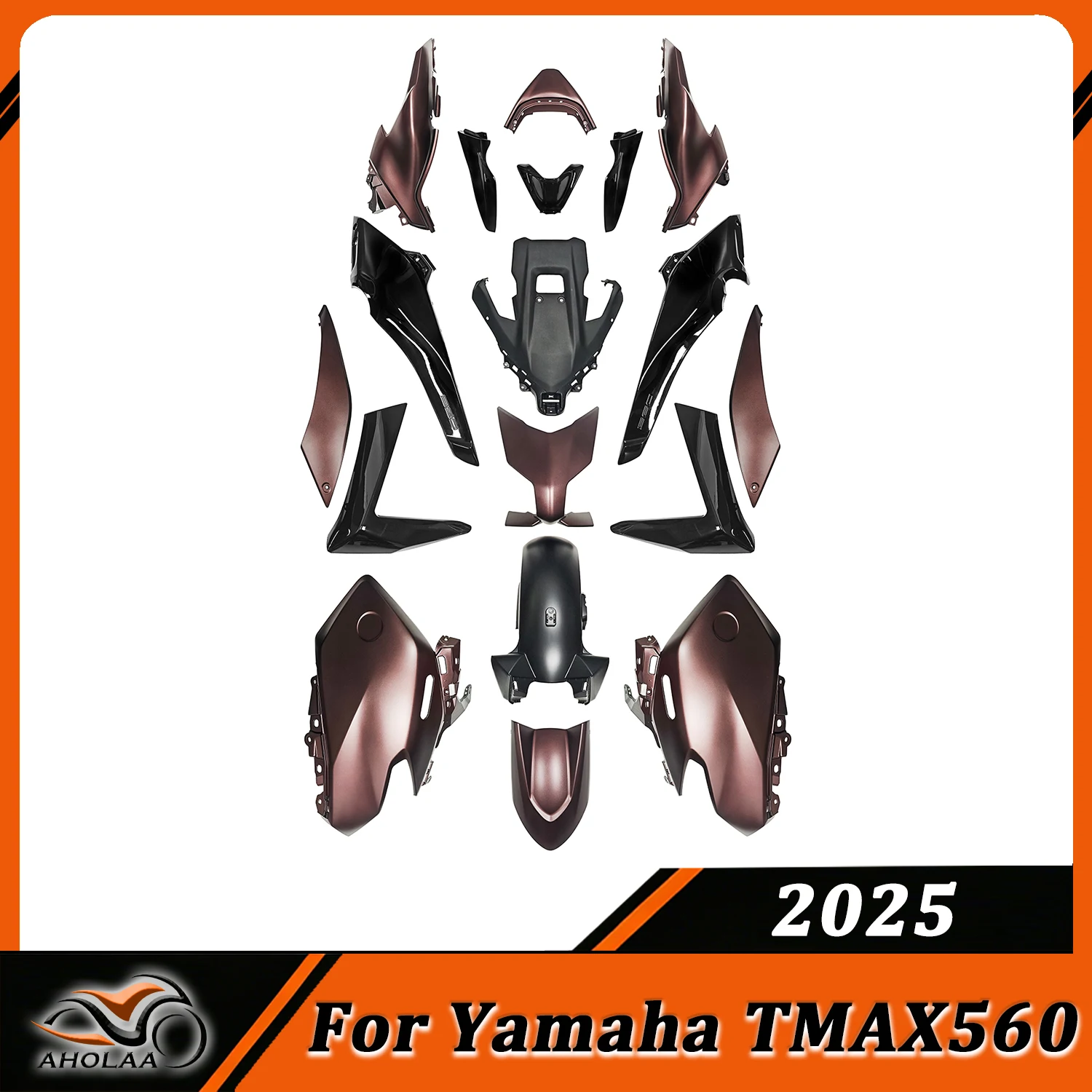 

Комплекты полных обтекателей для мотоцикла Yamaha TMAX560 2025: облицовка, панели, кожухи