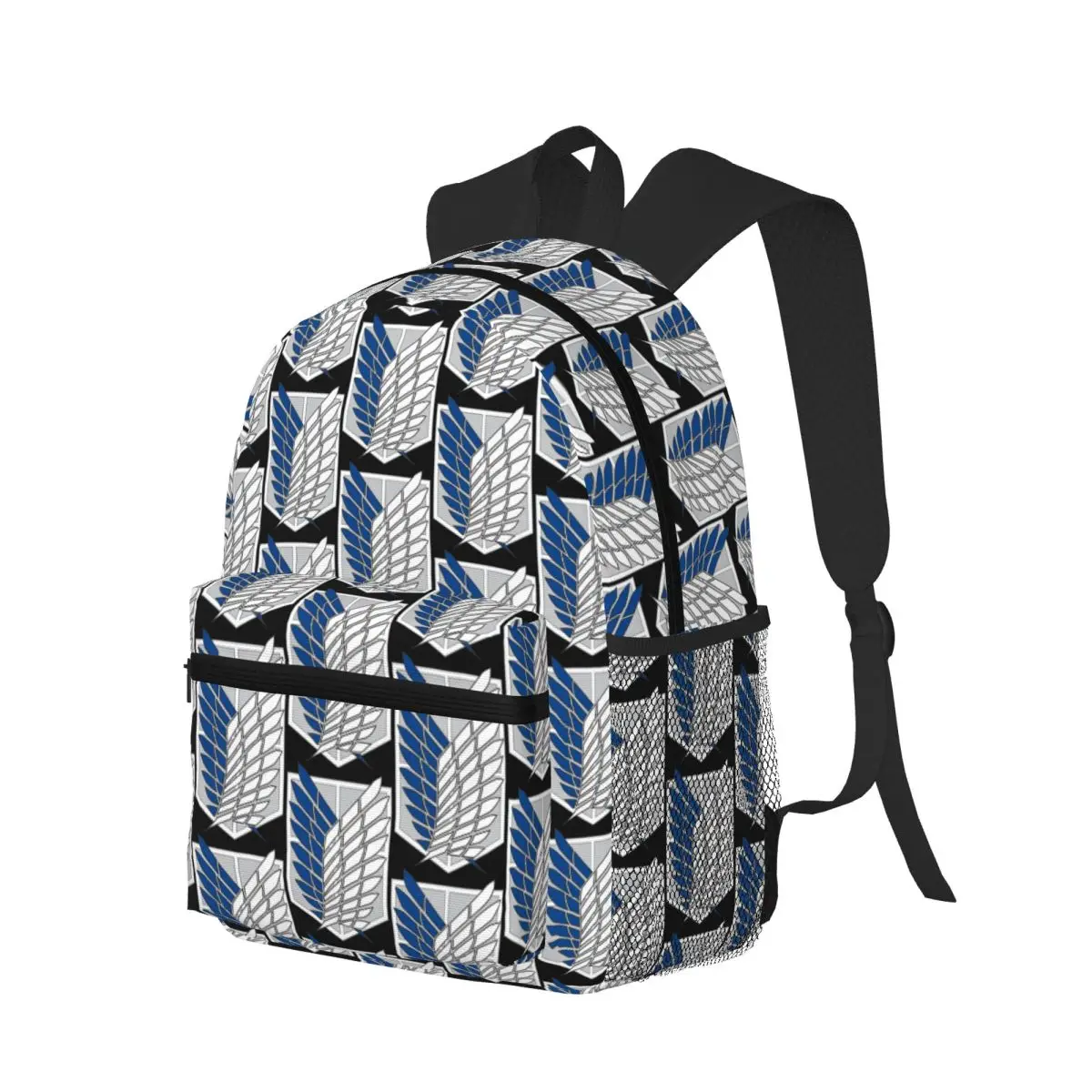 Attack On Titan Student Backpack School Bag Hiking Travel Daypack for Boys Girls Bookbag Shoulder Bags