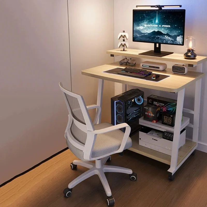 Creative European Office Desk Unique Shelves Modern Designer Luxury Office Desk Salon Escritorio Oficina Ornaments Home Decor