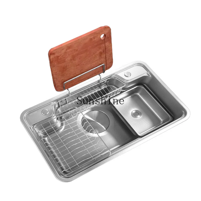 

Kitchen Sink 304 Stainless Steel Japanese Style, Thickened, Household Pool