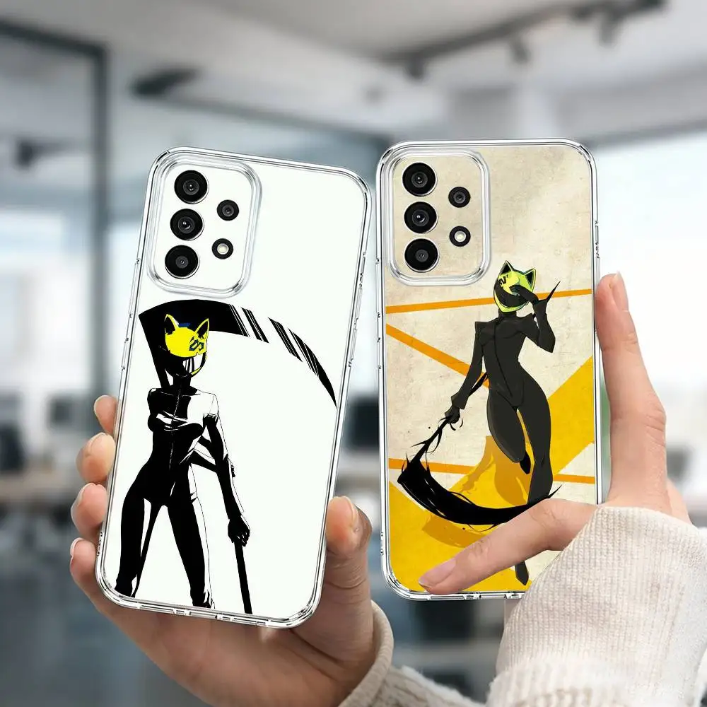Celty S-Sturluson Phone Case For Samsung Galaxy A91,80,73,72 ,71,53,52,32 ,31,22,21s,20,Transparent Case