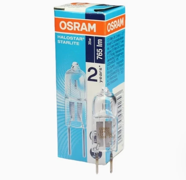 OSRAM 64432S 12V35W GY6.35 Лампа 2900K 64432 S Вольфрамовая лампа 2000 и 4000 часов