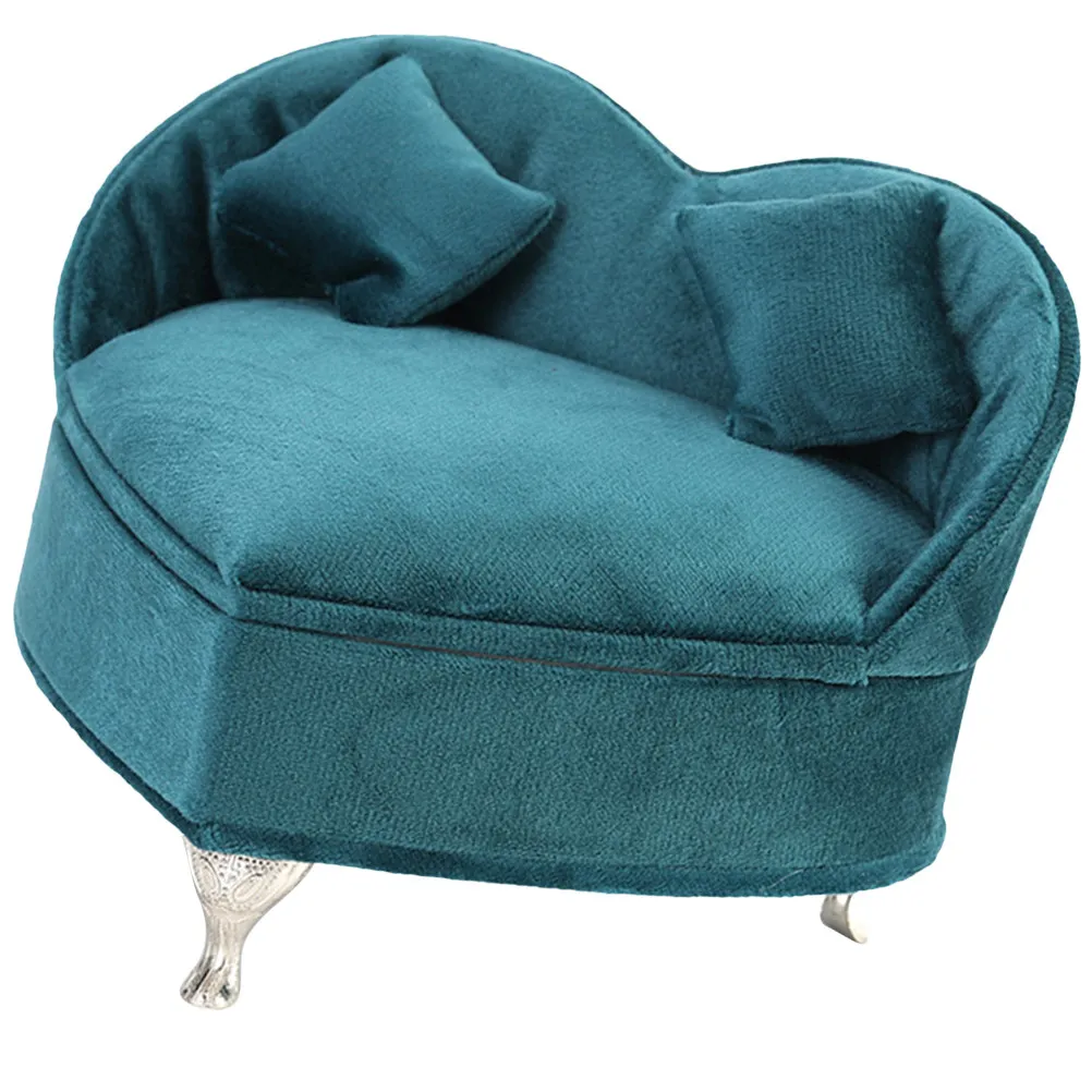 

Шкатулка для украшений в форме сердца: элегантный портативный органайзер для серег, ожерелий, колец, подвесок, заколок для волос, для путешествий, с мягким внутренним отделением