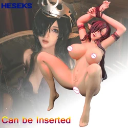 HESEKS Realistic Anime Sex Masturbation Doll  Thrusting Figure Sexy Silicone Toy Male Masturbator Vagina Pussy Sex Toys For Men