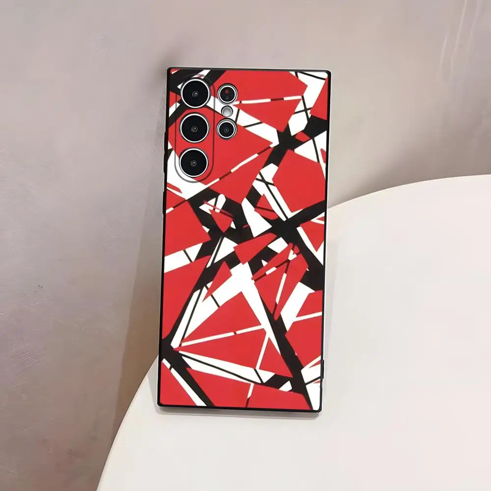 Eddie Van Halen Graphic Guitar Phone Case For S23 Samsung S25 S24 Ultra S22 S20 Fe S21 Plus Galaxy A54 A34 A24 A53 A14 Cover