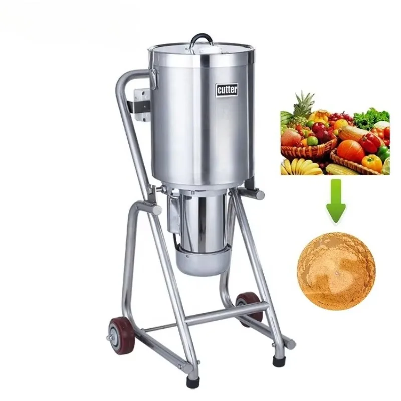 Stainless Steel Food Chopper Electric Motor  Fruit Vegetable Blender Nut Apple Grinder for Home Kitchen Commercial Use
