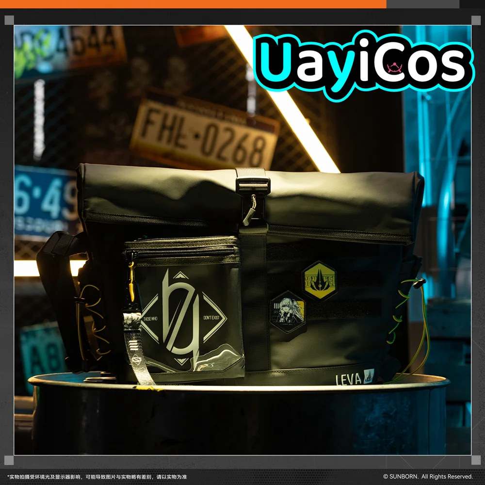 

Сумка-мессенджер GIRLS' FRONTLINE 2:EXILIUM Leva, повседневная, через плечо, спортивная серия, аниме-игра, игрушка