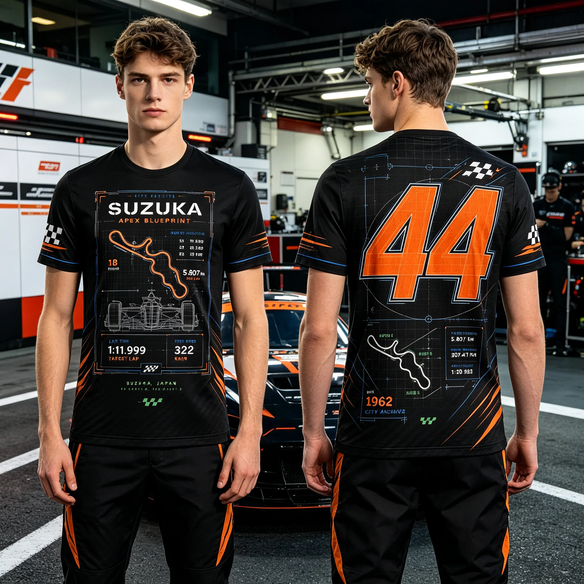Vintage Motorsport Racing Graphic T Shirt Mens Quick Dry Short Sleeve Casual Tee Top Adult Men Boys Racing Fan Wear Collection