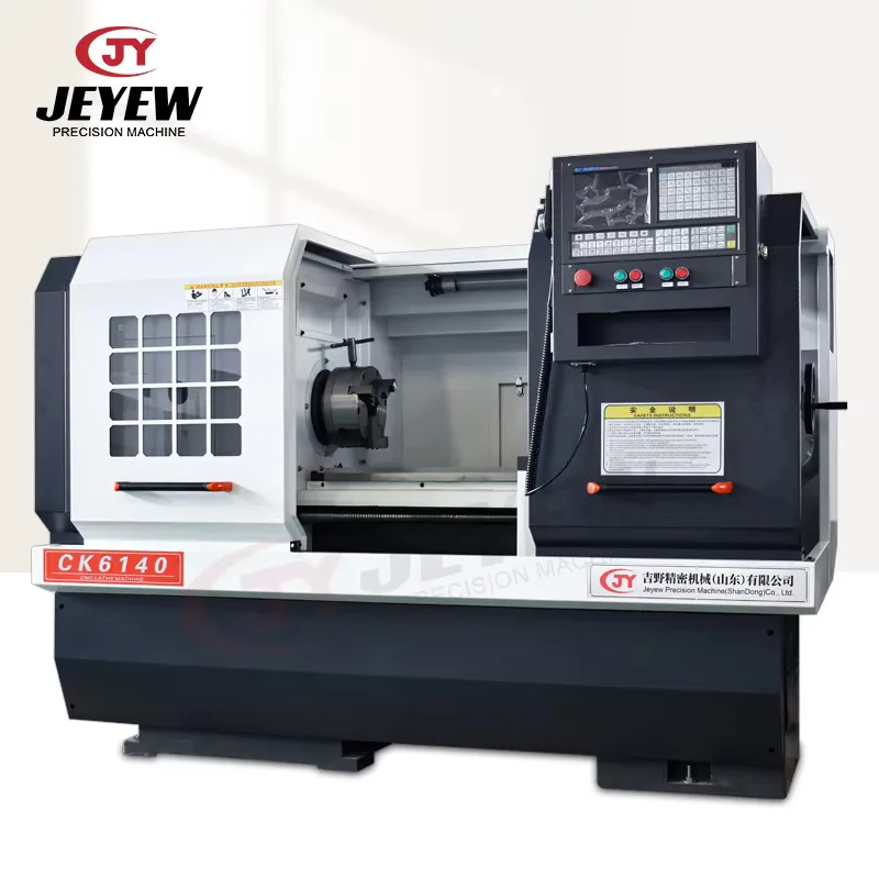 Factory Supply Automatic Grade Ck6140 Lathe Turning Hine Single Spindle With Fanuc Siemens GSK CNC Control System Tool