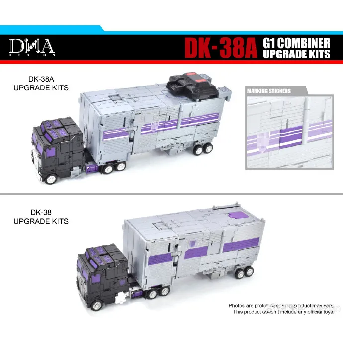 DNA DK-38A / dk38a Japanse versie Legacy Evolution G1 Menasor speelgoedkleurige geschenkdoos accessoire set