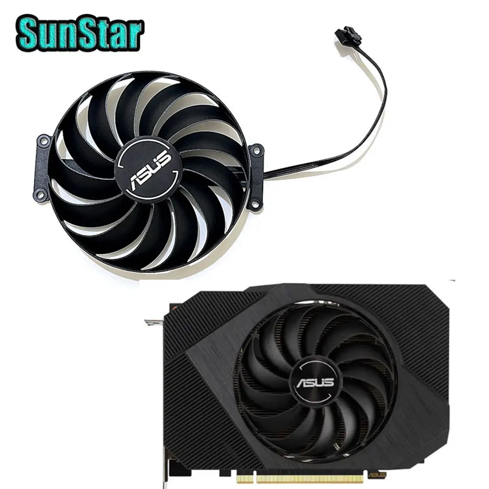 Nuevo ventilador de repuesto para tarjeta gráfica RTX3060 95MM CF1010U12D CF1010U12S para ASUS Phoenix RTX 3060 RTX 3050 ventilador de refrigeración GPU