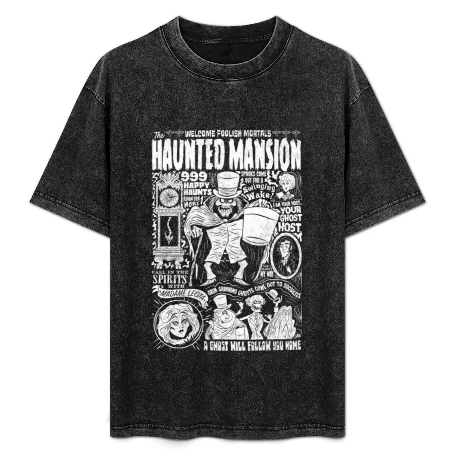 

Футболка Haunted Mansion с коротким рукавом, больших размеров