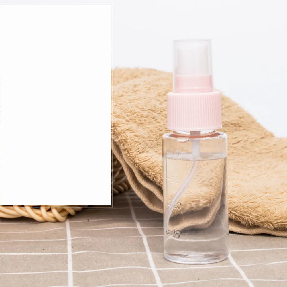 1Set Empty Refillable Cosmetics Subpackaging Bottles Travel Size Liquid Dispenser for Shampoo Body Lotion Essential Oil Spray