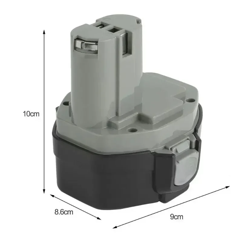 High Capacity 14.4V NI‑MH Battery Pack 4800‑12800mAh Rechargeable Power Tool Battery PA14 1433 6281D