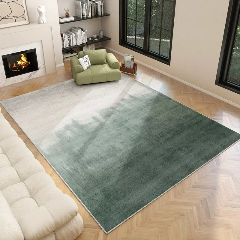 Color Gradient Carpet for Living Room Modern Minimalism Rug Home Decoration Bedroom Bedside Mats Non-slip Printed Rugs 카페트 거실 대형