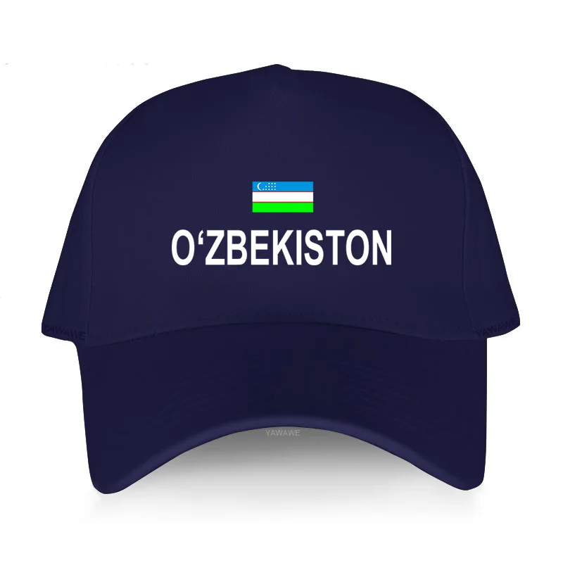 Hot sale female yawawe Caps casual short visor hat Uzbekistan Uzbekistani nation team country UZB men cotton Baseball Cap