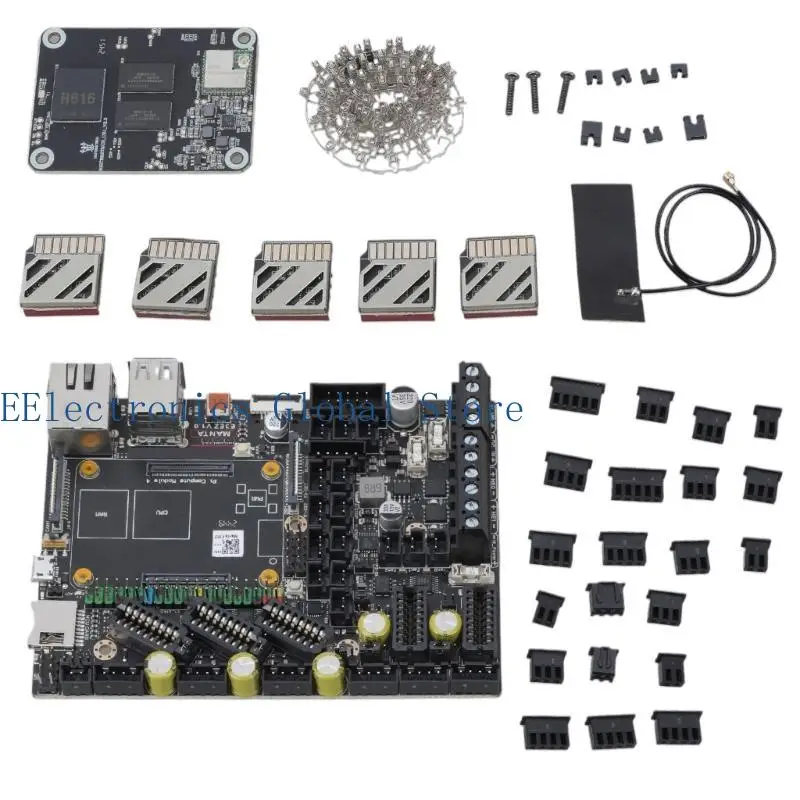 

462B Manta E3EZ Silent Control Board + CB1 V2.2 EZ2209 5 Stepper- Motor Quad-cord
