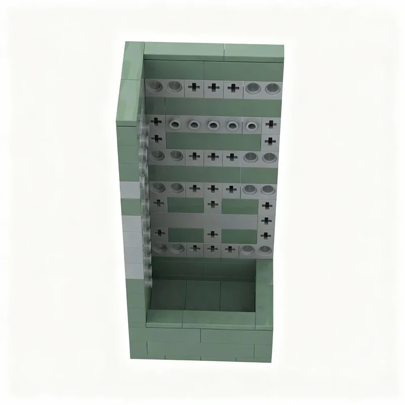 129 قطعة من مكعبات البناء MOC Ideas CUUSOO على شكل شخصية فو، نموذج رف مجوهرات، ألعاب معمارية، هدايا عيد الميلاد، مكعبات تعليمية