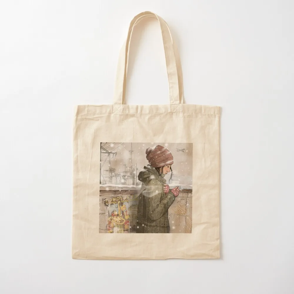 

Alone in the town Tote Bag reusable grocery bags Women's bags great bag female bag Canvas Tote